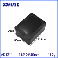 115*90*55mm vis de boîtier en plastique Abs capuchon étanche bande de joint en silicone étanche boîtier électrique Pcb