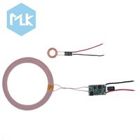 MLK 5V Modul Transfer Daya Induktif Kit Transmisi Listrik Nirkabel Modul Daya Nirkabel Jarak Jauh 50mm