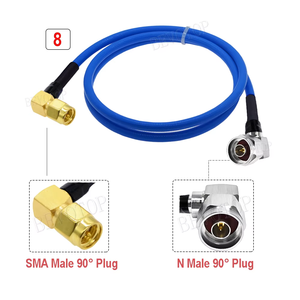 RG401 50-5 Kabel N-Typ Stecker auf SMA-Stecker Hochfrequenz-Verlustarmes RG-401 Testkabel RF Koaxial-Pigtail Jumper BEVOTOP - Product Image 4