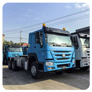 รถบรรทุกหัวลาก HOWO มือสอง 21-30 ตัน 400 แรงม้า 8 ล้อ ขับเคลื่อน 6x4 เครื่องยนต์ Weichai สำหรับขนส่งโลจิสติกส์ - Product Image 2