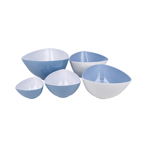 Bán Buôn Độc Đáo Đa Màu Sắc <span class=keywords><strong>Melamine</strong></span> Bát Salad <span class=keywords><strong>Set</strong></span> - Stackable Nhà Bếp Phục Vụ Bát Cho Salad Trái Cây Chuẩn Bị Thực Phẩm - Product Image 2