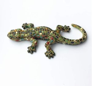 Imán de nevera de resina 3D <span class=keywords><strong>Mosaico</strong></span> Gecko <span class=keywords><strong>Barcelona</strong></span> España colección souvenirs - Product Image 3