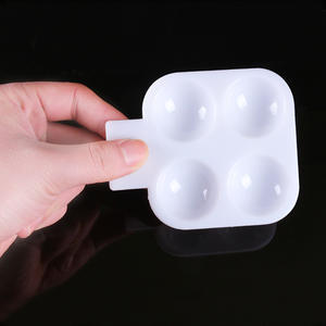 Bview Art Paleta de pintores de plástico pequeño Artista Herramienta de pintura de acuarela para Paleta Acuarela - Product Image 5