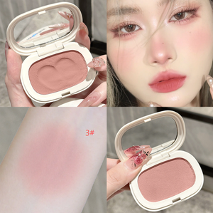 Couleurs personnalisées mat Ultra pigmenté longue durée imperméable <span class=keywords><strong>Cremy</strong></span> Cheek maquillage pour le visage Blush rose crème Blush - Product Image 5