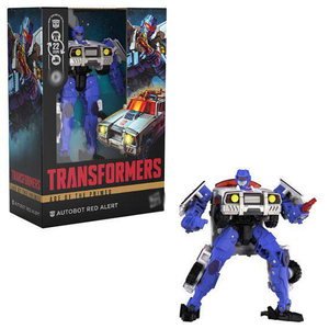 Figurine d'action Transformers Red Alert Age of the Primes de Hasbro, robot déformable, parfait pour les enfants et les collectionneurs - Product Image 1