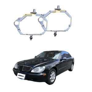 อะแดปเตอร์กรอบไฟหน้า Sanvi สำหรับอุปกรณ์เสริมไฟหน้าอื่นๆ ของรถยนต์ Mercedes Benz S-Class ปี 2004-2005 - Product Image 2