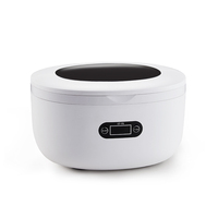 Nettoyeur à ultrasons pour bijoux GT SONIC, anti-poussière, 40 kHz, réservoir en acier inoxydable 304, réservoir d'eau de 750 ml, minuterie numérique à 5 cycles