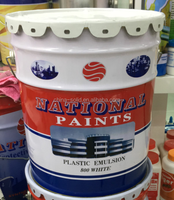 Peinture acrylique imperméable nationale pour revêtement de bâtiment, application au pinceau, murs et meubles