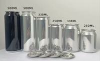 Boîtes de boisson en aluminium personnalisées pour bière, soda, jus et plus