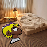 Tapis imprimés en 3d, anime, tapis de luxe en forme personnalisée, tapis lavable et personnalisé, tapis de chambre à coucher et de salon de dessin animé