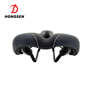 <span class=keywords><strong>Selle</strong></span> de vélo en <span class=keywords><strong>gel</strong></span> pour hommes et femmes en cuir imperméable et coussin de siège de vélo en PU pour BMX VTT et exercice sur route - Product Image 4
