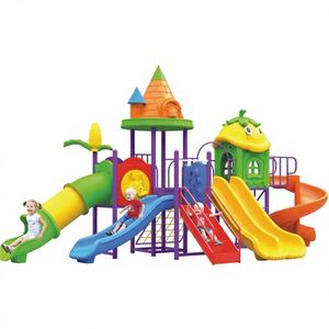 Système de terrain de jeux en bois de pin traité anti-corrosion, toboggan multifonction, garderie, maternelle, école maternelle, aire de jeux pour tout-petits - Product Image 1