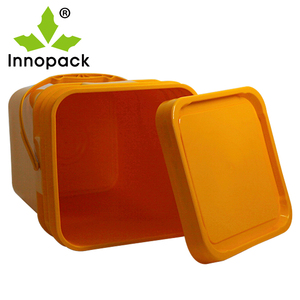 Seau carré en plastique carré en plastique de qualité alimentaire seaux de 8 gallons avec couvercle - Product Image 5