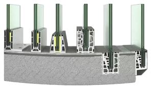 Rampe en verre à canal en U pour terrasse <span class=keywords><strong>de</strong></span> <span class=keywords><strong>jardin</strong></span> extérieure <span class=keywords><strong>Balustrade</strong></span> en aluminium avec serrage <span class=keywords><strong>de</strong></span> profil <span class=keywords><strong>de</strong></span> panneau <span class=keywords><strong>de</strong></span> verre sans cadre pour une utilisation sur balcon - Product Image 2