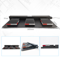 XURUI 10A 110V 3dpt usb drei fuß schalter pedal control