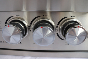 Barbecue a Gas <span class=keywords><strong>da</strong></span> Esterno Commerciale <span class=keywords><strong>da</strong></span> Tavolo con Bruciatore a Infrarossi, <span class=keywords><strong>Girarrosto</strong></span> a Carbone e Giraspetto Rotante - Product Image 4