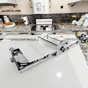 Laminoir à pâte électrique commercial opération facile laminoir à pâte feuilletée réversible rouleau à pâte pour boulangeries pâtisseries - Product Image 2