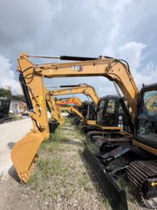 Excavadora Compacta Usada CAT 307E2, Excavadora de 7 Toneladas con Hoja Topadora para Obras de Construcción en Espacios Reducidos - Product Image 2