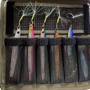 Sac de rangement robuste et étanche pour leurres de pêche en mer et en eau douce, idéal pour le slow pitch jig - Product Image 2