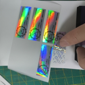 ฉลากบรรจุภัณฑ์ป้องกันการงัดแงะที่กำหนดได้เอง - Product Image 1