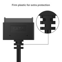 Nuevo Adaptador de Disco Duro G-karve USB3.0 SATA a USB3.0 de 2.5 Pulgadas con Conductor de Núcleo de Cobre y Revestimiento de PVC - Longitud Personalizable