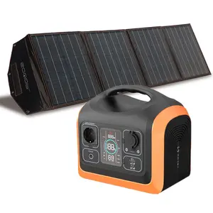 Customized 220v mini generador de energia solar portatil Wholesale Waterproof Portable Tiny Solar Panel Generator With Battery