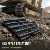 Ensemble de chaînes de chenilles d'excavatrice de haute qualité avec semelles R200 R210 R220LC-7 R235LCR-9 R250 R260 R280