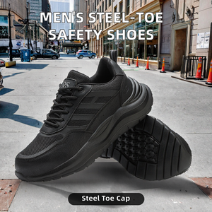 <span class=keywords><strong>Chaussures</strong></span> de travail d'été pour hommes Anti-Crush Anti-Puncture Anti-Slip Anti-Odeur Woven Breathable Soft-Sole Steel-Toe Eva Insole - Product Image 4