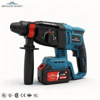 Ensemble d'outils sans fil sans balais à prix réduit, 5 en 1, avec perceuse, marteau, meuleuse d'angle, clé à chocs, batterie 18V21V, qualité certifiée