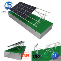 Support de fixation en acier pour panneau solaire au sol, étanche, pour installation extérieure
