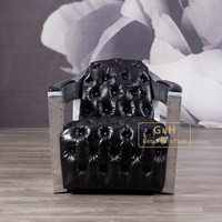 Chaise d'aviation Vintage, à œuf, noir, pour avion, Vintage, haute qualité
