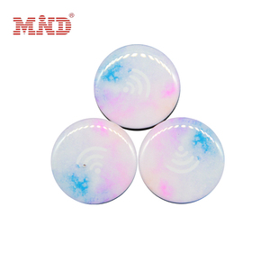 Tùy Chỉnh In Ấn 25 Mét 30 Mét Không Thấm Nước Epoxy <span class=keywords><strong>Nfc</strong></span> Thẻ Sticker Xã Hội Truyền Thông Chia Sẻ Điện Thoại Di Động Kết Nối <span class=keywords><strong>Nfc</strong></span> - Product Image 5