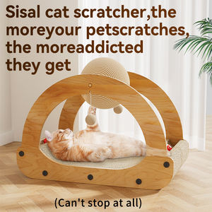 Scratcher per gatti Scratcher letto di alta qualità stridente zampe giocattolo gattino Scratcher Sisal gatto Scratcher Ball Board per gatti raschietto - Product Image 2