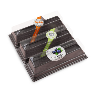 Food Packaging Manufacturer Custom take away plastic boxes cake boxes for cupcake and bakery packing