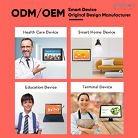Tableta inteligente odm de fábrica, montaje en pared de 7 pulgadas, panel táctil android, automatización del hogar