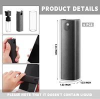 Bouteille de pulvérisation promotionnelle personnalisée avec logo, outils de nettoyage d'écran de téléphone portable, pulvérisateurs anti-fuite pour usage quotidien en extérieur