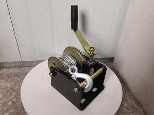 Máy kéo cáp tự hãm 1 cuộn, máy kéo cáp bánh răng vít, 2000LBS - Product Image 5