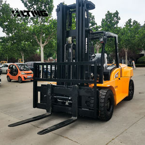 Новый четырехколесный вилочный погрузчик LTMG 7 тонн 7,5 тонн 8 тонн 9 тонн 10 тонн с боковым переключением - Product Image 4