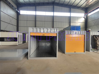 10 '12' 16 '20' pieds démontables en acier assembler mobile mobile déplacer abattre paquet plat self stockage portable conteneur de stockage