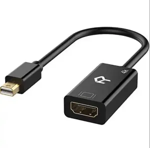 Adaptador Rankie Mini DisplayPort (Mini DP) (Thunderbolt) a HDMI (negro)