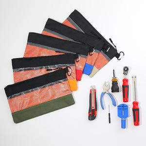 Bán Buôn Tùy Chỉnh Thời Trang Không Thấm Nước Dây Kéo Oxford Vải Công Cụ Kit Xách Tay Trọng Lượng Nhẹ Đa Chức Năng Công Cụ Lưu Trữ Túi - Product Image 4
