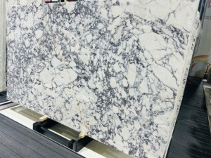 หินอ่อนขัดเงา Union Stone สีม่วง Afyon แผ่นใหญ่ ทันสมัย เป็นมิตรกับสิ่งแวดล้อม กันน้ำ รับประกัน 1 ปี สำหรับห้องครัว ห้องรับประทานอาหาร ห้องน้ำ - Product Image 1