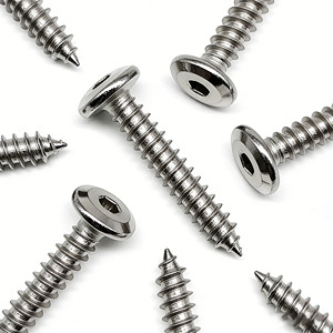 <span class=keywords><strong>Tornillos</strong></span> autorroscantes <span class=keywords><strong>de</strong></span> fábrica personalizados <span class=keywords><strong>de</strong></span> acero inoxidable 304/316 M6x50 con cabeza <span class=keywords><strong>de</strong></span> oblea hexagonal para tableros, <span class=keywords><strong>tornillos</strong></span> para madera A2-70 - Product Image 4
