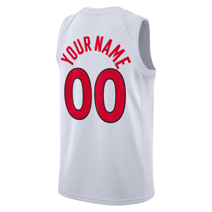 Maillots de basket personnalisés Toronto pour hommes, avec n'importe quel nom, brodés, uniformes sportifs pour jeunes avec logos thermocollés - Product Image 4