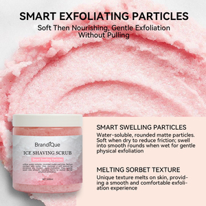 <span class=keywords><strong>Gommage</strong></span> corporel biologique à la marque privée, exfoliant doux, non desséchant, au sel rose de l'Himalaya - Product Image 4