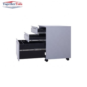 Structure de tiroir mobile à roulettes abordable et durable avec serrure pour armoire de rangement de dossiers – Vente en gros - Product Image 4