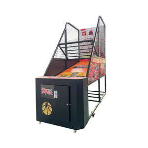 Máquina de juego de tiro de baloncesto callejero de estilo regular deportivo de entretenimiento con monedas para interiores - Product Image 1