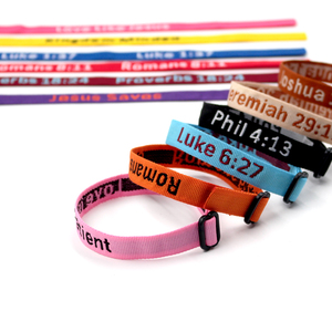 Braccialetto personalizzabile 6 pezzi WWJD che cosa farebbe gesù braccialetti di corda intrecciati fatti a mano protezione pregano braccialetto gioielli di ispirazione - Product Image 4