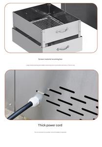Máquina para Tostar Cacahuetes, Automática, Ahorradora de Energía, de Acero Inoxidable, con Ajustes Regulables para un Tostado Uniforme - Product Image 4