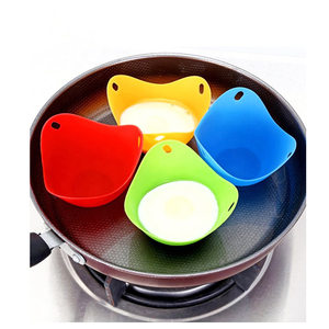 Moules à œufs <span class=keywords><strong>pochés</strong></span> en silicone de qualité alimentaire sans BPA, résistants à la chaleur, pour <span class=keywords><strong>cuisson</strong></span> sur cuisinière et <span class=keywords><strong>micro</strong></span>-ondes - Product Image 5